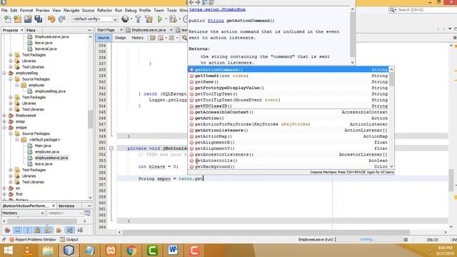 Employee Leave Management System using Java Mysql Part 2 смотреть онлайн