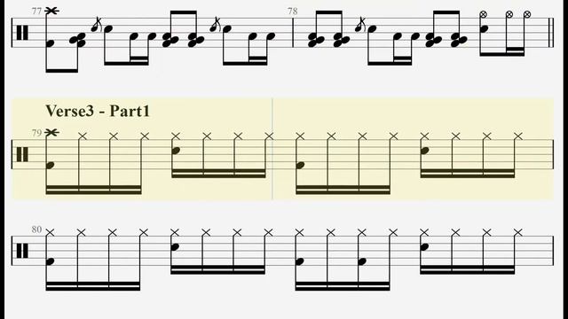 EVERLONG - DRUM NOTATION 🤟😎🥁 смотреть онлайн