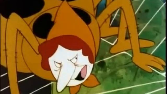 Пчёлка Майя 19 эпизод. Майя в паутине.