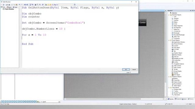 WinCC ComboBox by vbscripts. WinCC V7 SCADA tutorial #44 смотреть онлайн