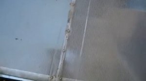 Ремонт протечек кровли из поликарбоната