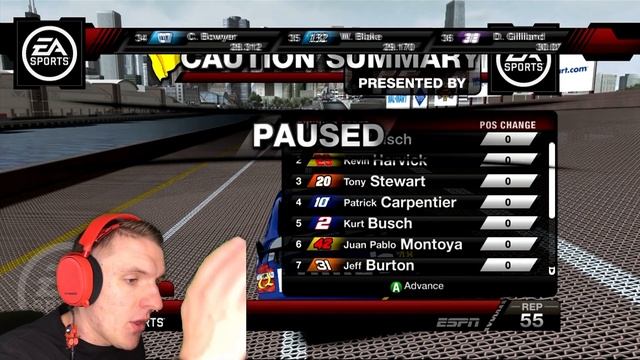NASCAR CHICAGO STREET COURSE // NASCAR 09 Chicago Pier смотреть онлайн