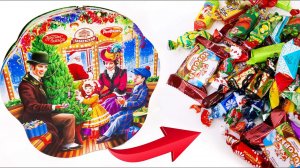 ЭКСПЕРИМЕНТ - РАЗБОР ПОДАРКА как ДЕШЕВЛЕ СОБРАТЬ Сладкий Подарок?