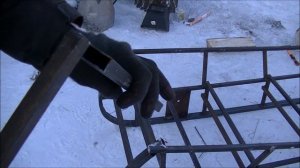 Как сделать легкие сани для лошади. Часть 1