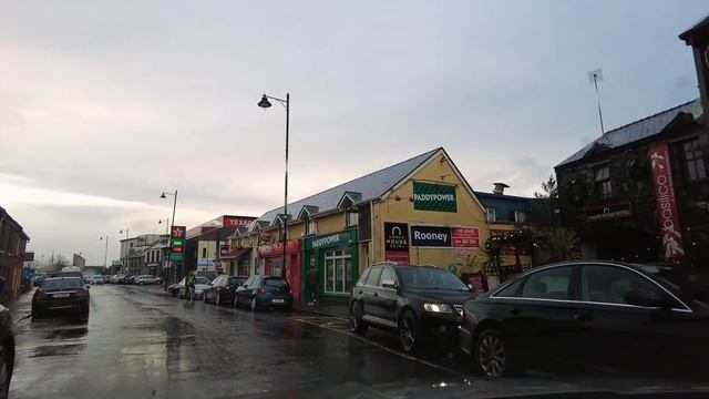 Ирландия / Ирландская погода/ Oranmore / Потоп на дорогах / Нейс встречает пробками и солнцем смотреть онлайн
