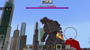 годзилла в Майнкрафте против меха Годзилла и против Конга !!! 🙀🍿🍿🍿🍿