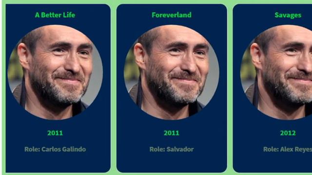 Movies list of Demián Bichir from 1998 to 2021 смотреть онлайн
