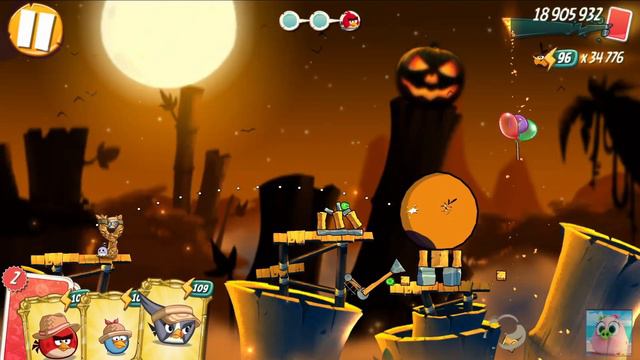 Daily Challenge/Ежедневное испытание 3-3-4! 23/08/2021 Angry Birds 2. смотреть онлайн