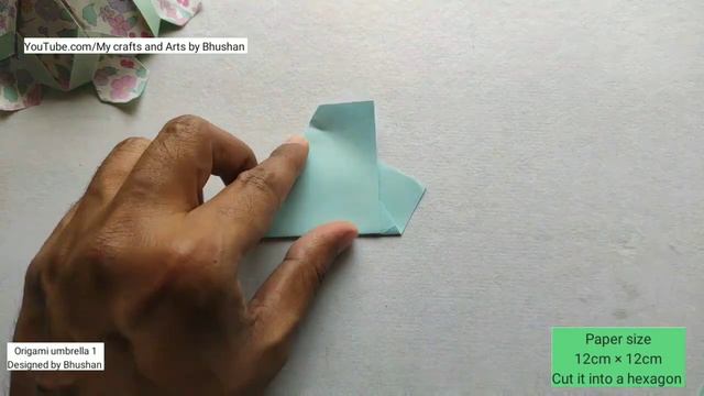 Modular origami umbrella || DIY paper umbrella смотреть онлайн