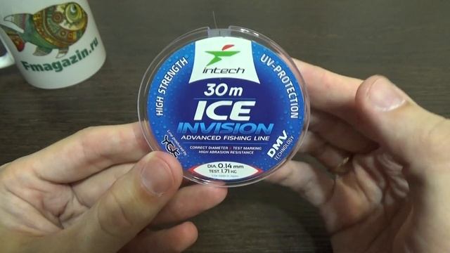 Видеообзор лески Intech Invision Ice Line по заказу Fmagazin смотреть онлайн