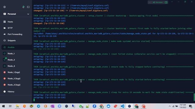 How to setup MariaDB Galera Cluster using ansible | Easy Quick Setup смотреть онлайн