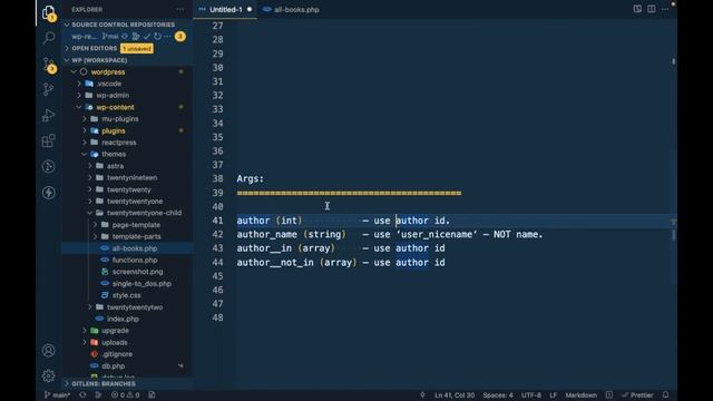 Author Parameters Explained | WP_Query | WordPress Tutorial смотреть онлайн