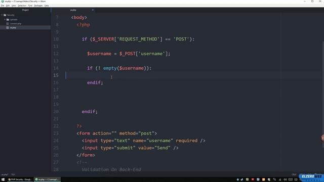 PHP Security Tips In Arabic #17 - Why You Should Do Validation On Back-End смотреть онлайн