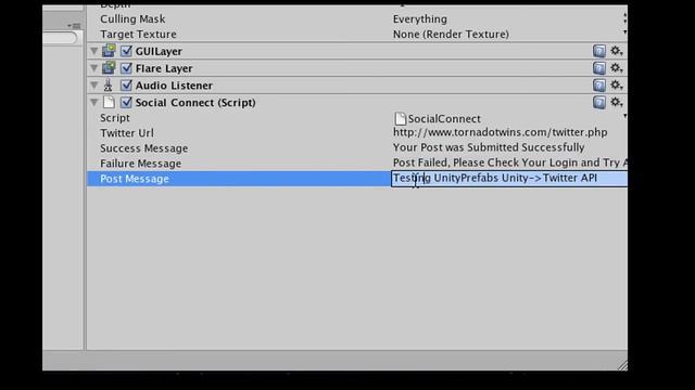 UnityPrefabs.com - Unity3D to Twitter API смотреть онлайн