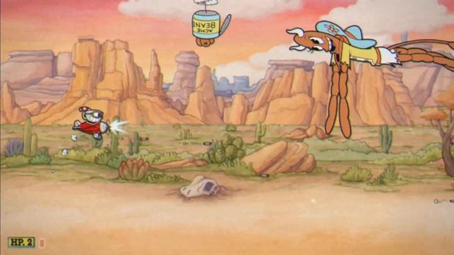 Cuphead DLC | High-Noon Hoopla (Esther Winchester) смотреть онлайн