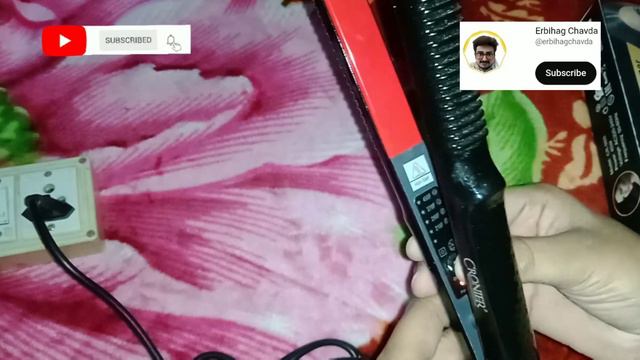 unboxing and review cronier hair straightener model no CR - 960 #hairstraightener #beautyparlour #l смотреть онлайн