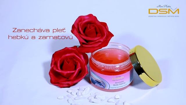 Mon Platin DSM Aromatický Telový Peeling - Ruža