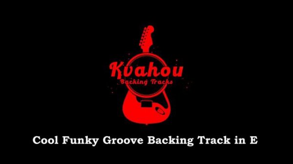 Cool Funky Groove Backing Track in E