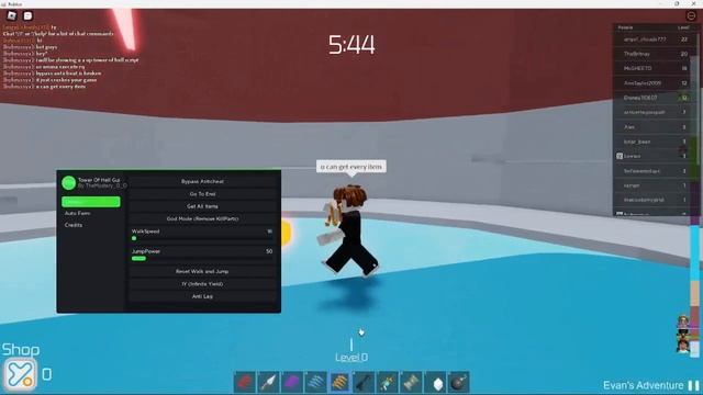 [NEW] ROBLOX TOWER OF HELL | BEST GUI SCRIPT 2023 | INSTALL смотреть онлайн