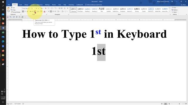 How to Type 1st in Keyboard смотреть онлайн