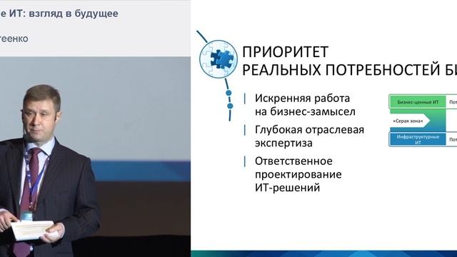 Бизнес-ценные ИТ: взгляд в будущее.mp4 смотреть онлайн