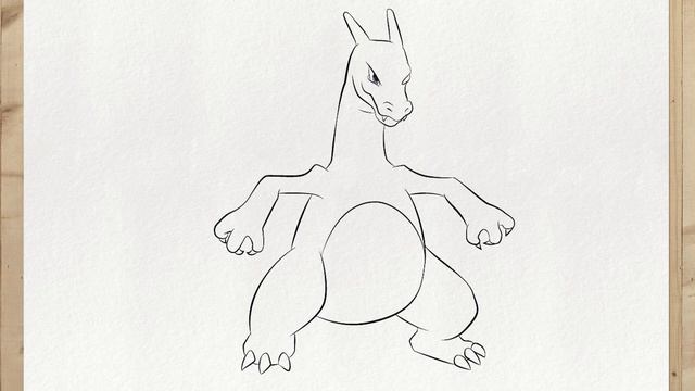 HOW TO DRAW POKEMON CHARIZARD EASY смотреть онлайн