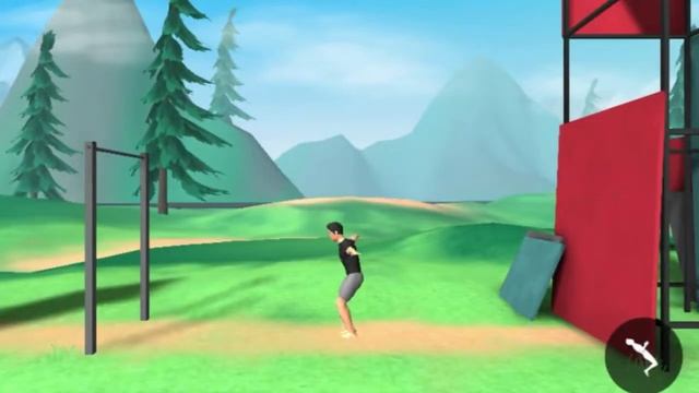 Повторение трюков из игры FLIP RANGE. pavelthetigr делает сальто. Паркур, фриран, акробатика. смотреть онлайн