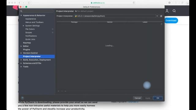 Setting up Pycharm IDE смотреть онлайн