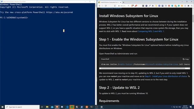 Techdox: Install Linux on Windows 10 (WSL2) смотреть онлайн