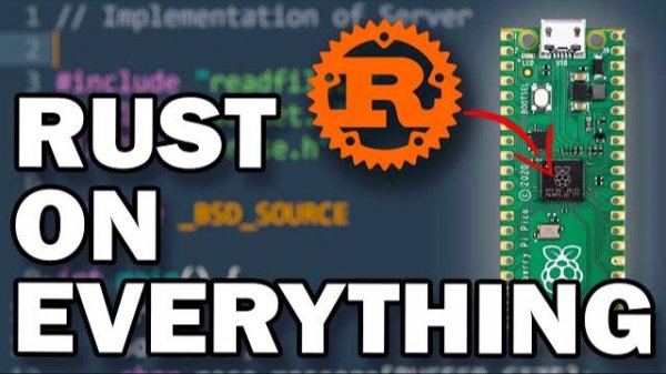 rust runs on EVERYTHING (no operating system, just Rust)