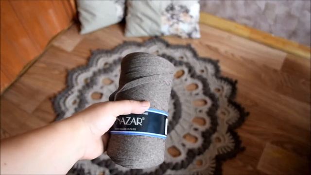 Ковер "Великолепный" из трикотажной пряжи от Назар-рус! смотреть онлайн