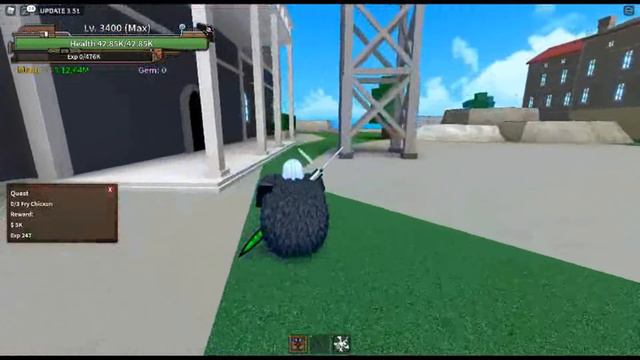 Fry Chicken Quest locations [King Legacy] (Roblox) смотреть онлайн