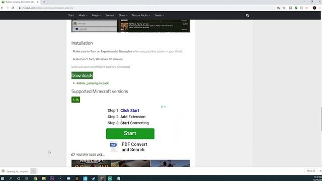 How To Download Mods/Addons in Minecraft Windows 10 Edition смотреть онлайн