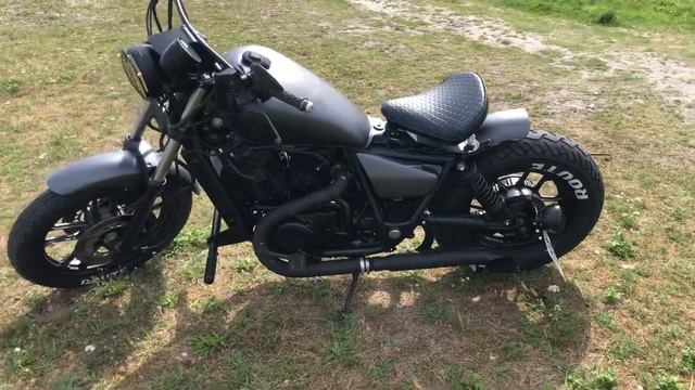 1984 Honda VT 700 Bobber Punisher смотреть онлайн