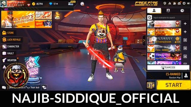 CS Grandmaster player in my friend list ? || Watch for twist ♨️ Garena free fire - Najib Siddique ★ смотреть онлайн