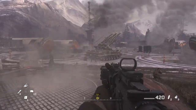 Call of duty MW läpipeluu смотреть онлайн