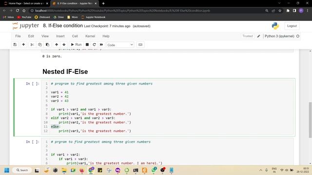 8. IF-Elif-Else Condition (In Python) смотреть онлайн