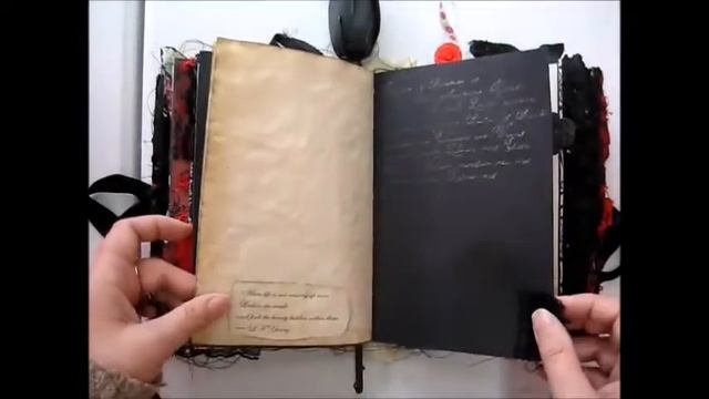 The Black Rose - A gothic junk journal - Sold смотреть онлайн