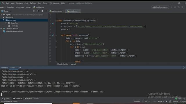 Product Scraping from 'Shopclues.com' смотреть онлайн