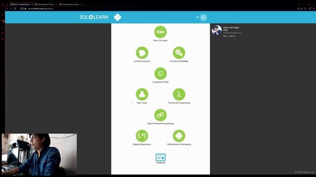 Visita a un evento - SOLOLEARN Python смотреть онлайн