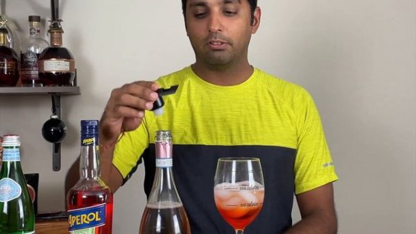 Aperol Spritz in Hindi | Italian Summer Cocktail | Rose Prosecco | #cocktails