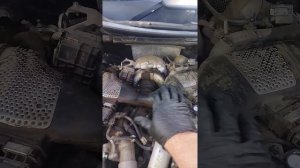 Замена возд. фильтра на Мерседес GL350 x164