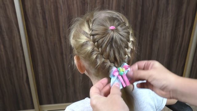 Простые и красивые причёски для девочек за 5 минут смотреть онлайн