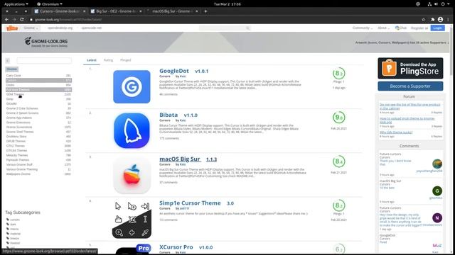 Customizing ArchLinux Gnome into MacOS BigSur смотреть онлайн