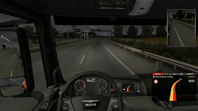 Euro Truck Simulator 2 / Обзор на мод Realistic Brutal Weather / евротрак2 / ЕТС / ETS 2 / евротрак смотреть онлайн