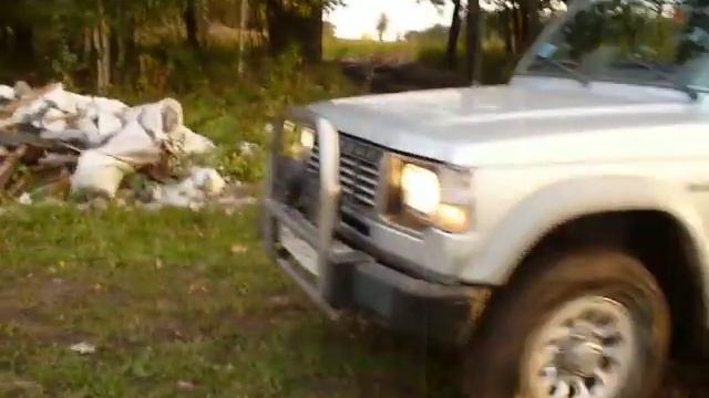 Hyundai Galloper на природе 1