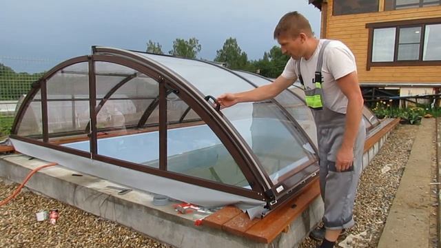 Павильон для бассейна ALUTEN Elite a-02