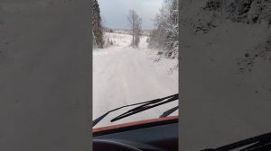 лесовоз КАМАЗ.ГОРНЫЙ ТОРМОЗ .СПУСК.