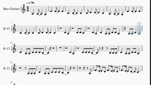 SUPER EASY Bass Clarinet Sheet Music: How to play Don't Let Me Down by The Chainsmokers ft Daya смотреть онлайн