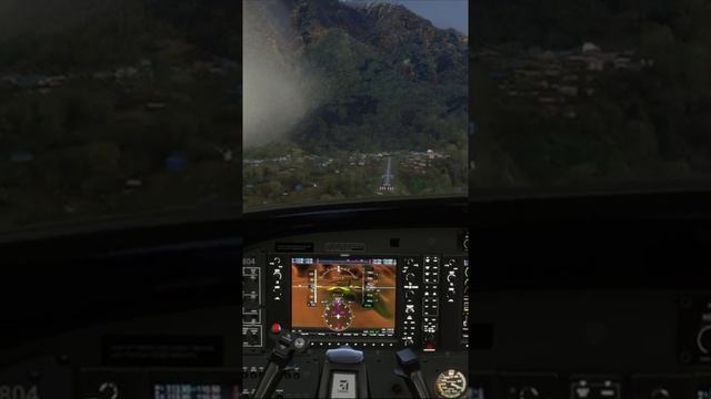 Посадка в Непале. Лукла. VNLK. MICROSOFT FLIGHT SIMULATOR 2020 смотреть онлайн